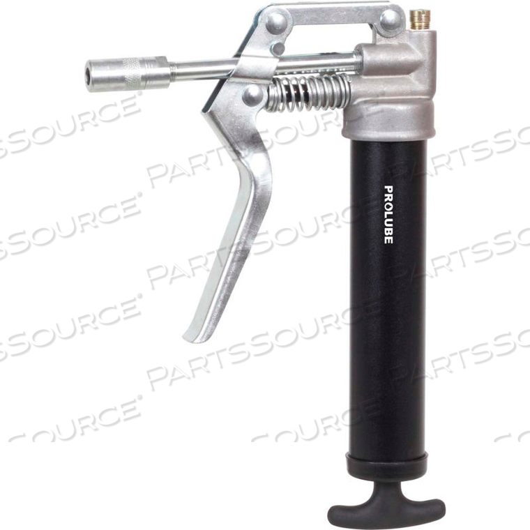 PROLUBE MINI PISTOL GRIP GREASE GUN, 3 OZ. CAPACITY, 3500 PSI, 1/8" NPT by Matrix Management Inc