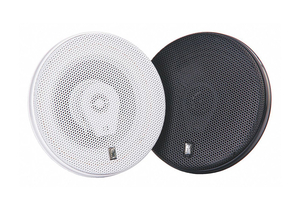 OUTDOOR SPEAKERS BLACK 2-13/32IN.D PR by Poly-Planar