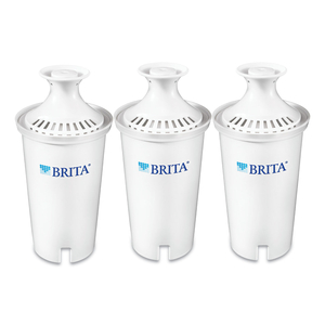 WATER FILTER PITCHER ADVANCED REPLACEMENT FILTERS, 3/PACK, 8 PACKS/CARTON by Brita