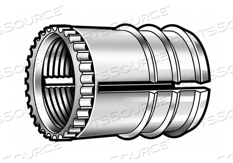 FINSERT BRASS PK10 by E-Z Lok FINSERT BRASS PK10 by E-Z Lok