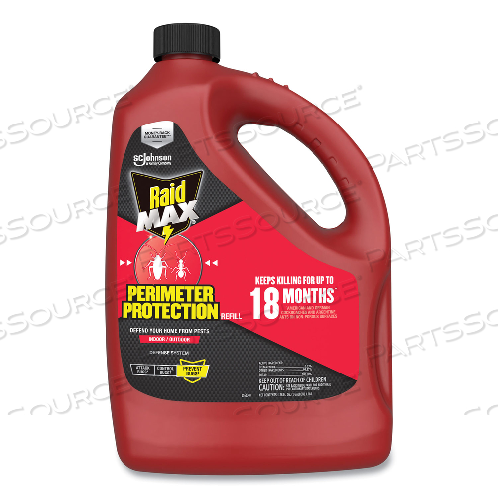 MAX PERIMETER PROTECTION, 128 OZ BOTTLE REFILL, 4/CARTON 