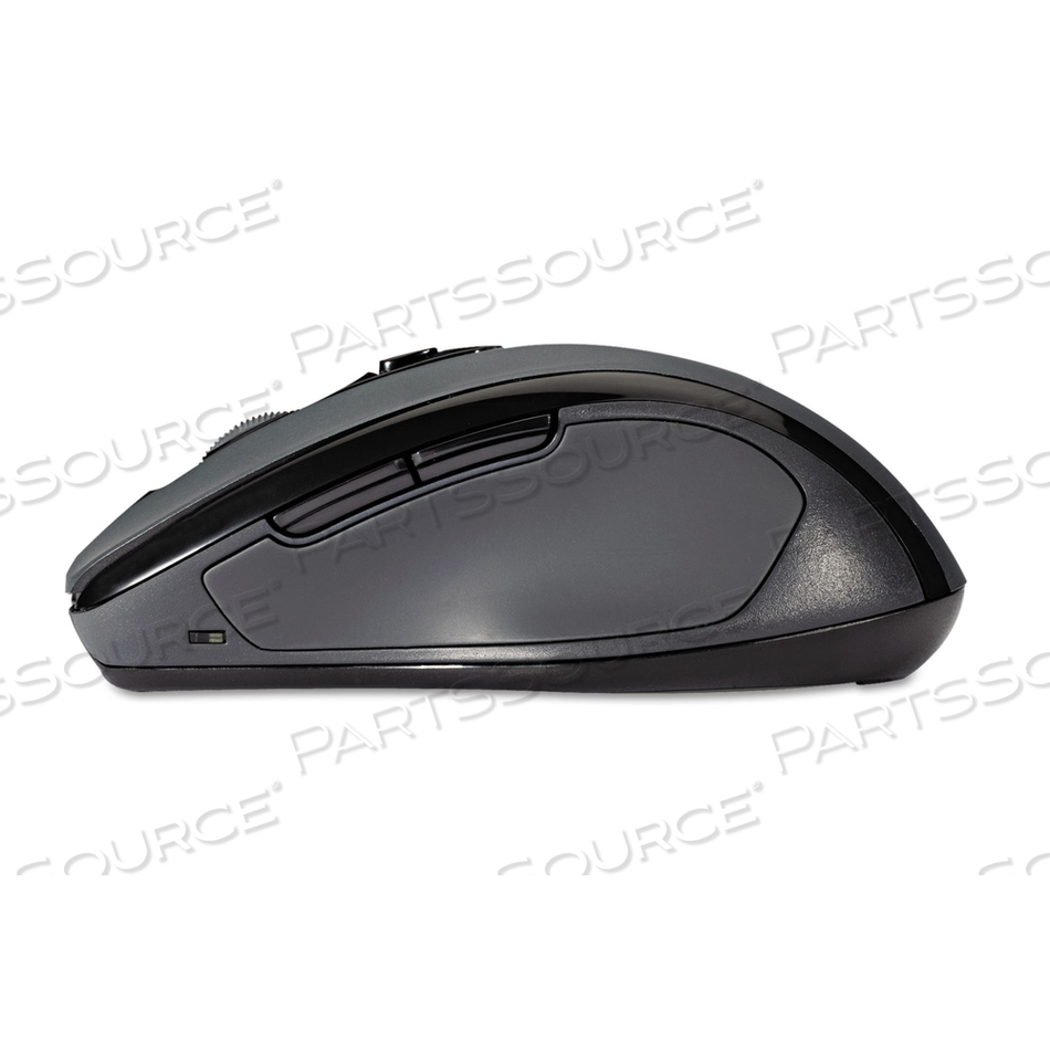 PRO FIT MID-SIZE WIRELESS MOUSE, 2.4 GHZ FREQUENCY/30 FT WIRELESS RANGE, RIGHT HAND USE, GRAY 