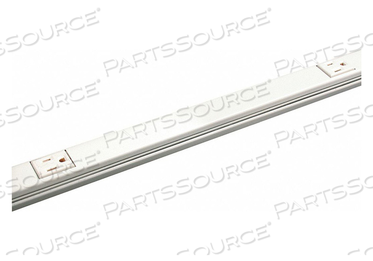 PREWIRED RACEWAY 6 OUTLETS 12 IN D by Legrand