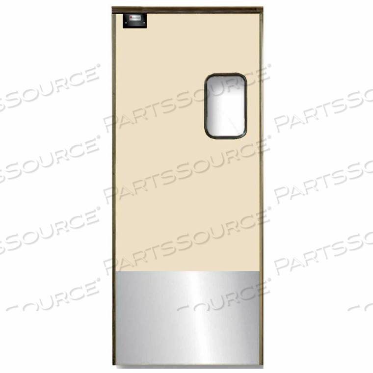 MEDIUM DUTY SERVICE DOOR SINGLE PANEL BEIGE 3' X 7' WITH KICKPLATE 3684SC by Chase Industries, Inc. MEDIUM DUTY SERVICE DOOR SINGLE PANEL BEIGE 3' X 7' WITH KICKPLATE 3684SC by Chase Industries, Inc.