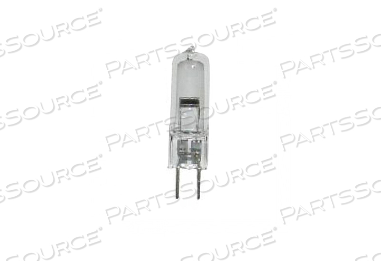 HALOGEN BULB, 150 W, 22.8 V, G6.35 2-PIN BASE, T4 SHAPE, 5000 LUMENS, 50 HR, 13.5 MM DIA, CLEAR, 51 MM 