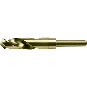 190C 27/32 GENERAL PURPOSE STRAW 118 SILVER & DEMING DRILL WITH 1/2 REDUCED SHANK by Chicago-Latrobe
