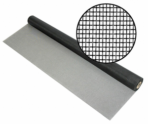 SCREEN FIBERGLASS 96 IN.X100FT. CHARCOAL by Phifer