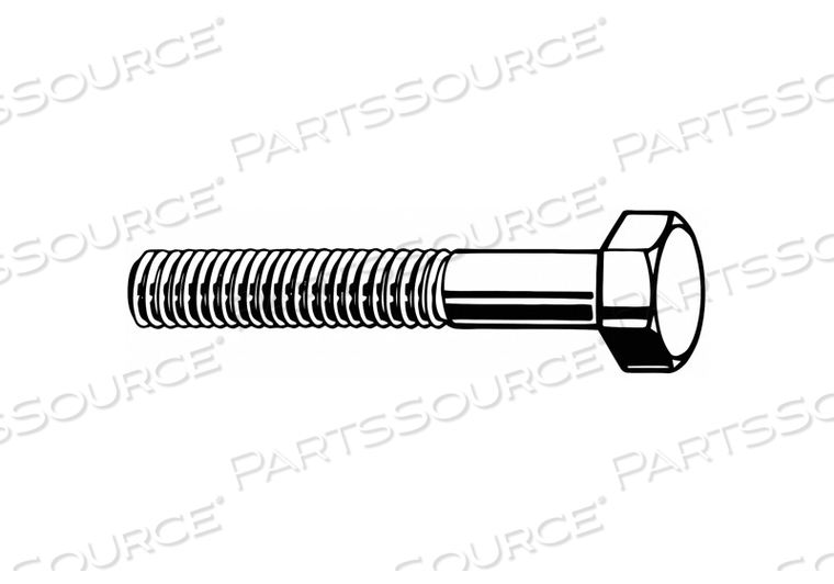 HEX HEAD CAP SCREW, STEEL, GRADE 8, BLACK OXIDE, 1/4"-28, FINE, 2 IN LG, INCH by Fabory HEX HEAD CAP SCREW, STEEL, GRADE 8, BLACK OXIDE, 1/4"-28, FINE, 2 IN LG, INCH by Fabory