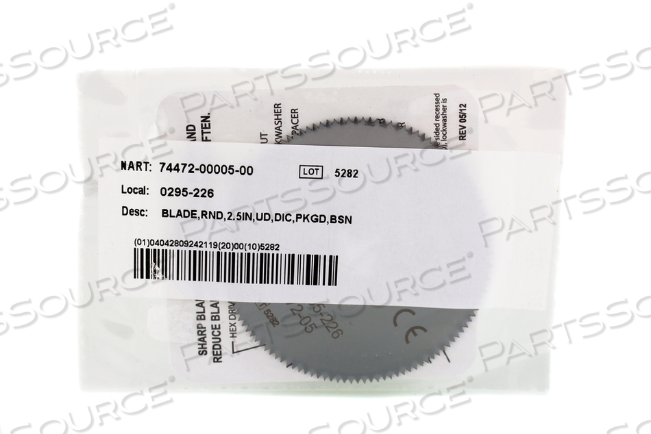 TITANIUM NITRIDE UNIVERSAL MOUNT SAW BLADE 