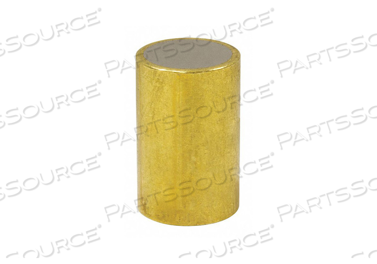 BRASS SHIELDED MAGNET 1/4 IN. by Mag-Mate