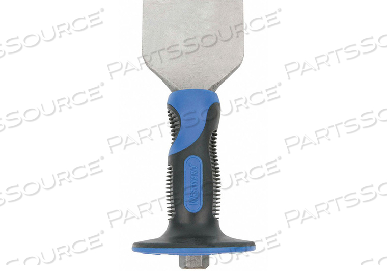 BRICK CHISEL, CHISEL TYPE BRICK CHISEL, MATERIAL APPLICATIONS FOR BRICK, BLADE TIP SHAPE STRAIGHT, BLADE WIDTH 3 IN, INCLUDES STRIKING CAP N by Westward