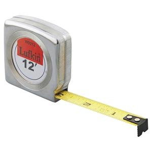 MEZURALL MEASURING TAPES, 1/2 IN X 12 FT, CHROME by Lufkin