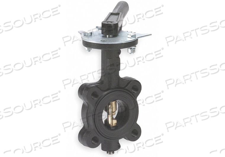 BUTTERFLY VALVE LUG 3 IN CI PTFE LINER by Milwaukee Valve
