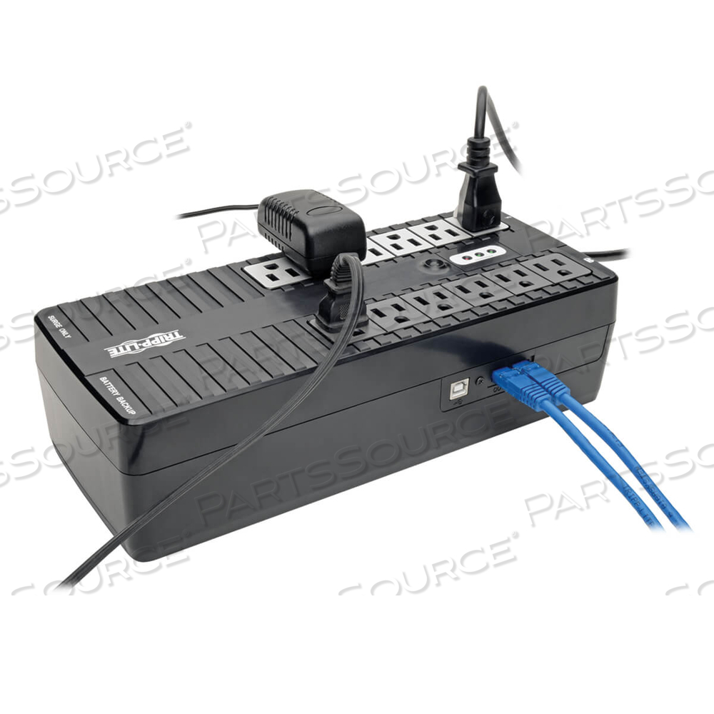 900VA 480W NEMA 5-15P - 5-15R USB INTERFACE DESKTOP/WALL MOUNT STANDBY UPS by Tripp Lite 900VA 480W NEMA 5-15P - 5-15R USB INTERFACE DESKTOP/WALL MOUNT STANDBY UPS by Tripp Lite