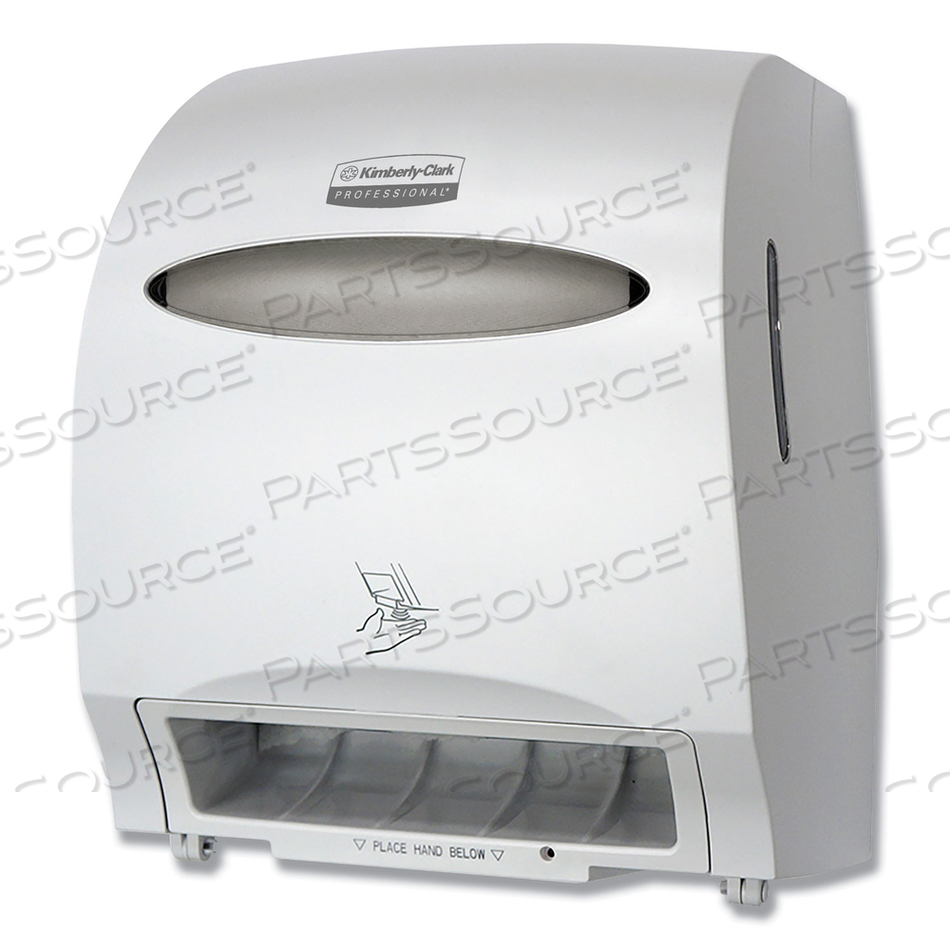 ELECTRONIC TOWEL DISPENSER, 12.7 X 9.57 X 15.76, WHITE by Kimberly-Clark Corporation ELECTRONIC TOWEL DISPENSER, 12.7 X 9.57 X 15.76, WHITE by Kimberly-Clark Corporation