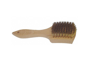 SCRATCH BRUSH SHORT HANDLE OVERALL 8 L by Schaefer Brush