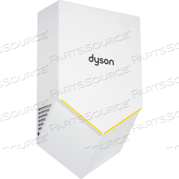 AIRBLADE HU02 AUTOMATIC V HAND DRYER W/HEPA FILTER, ADA COMPLIANT, WHITE, 200-240V by Dyson