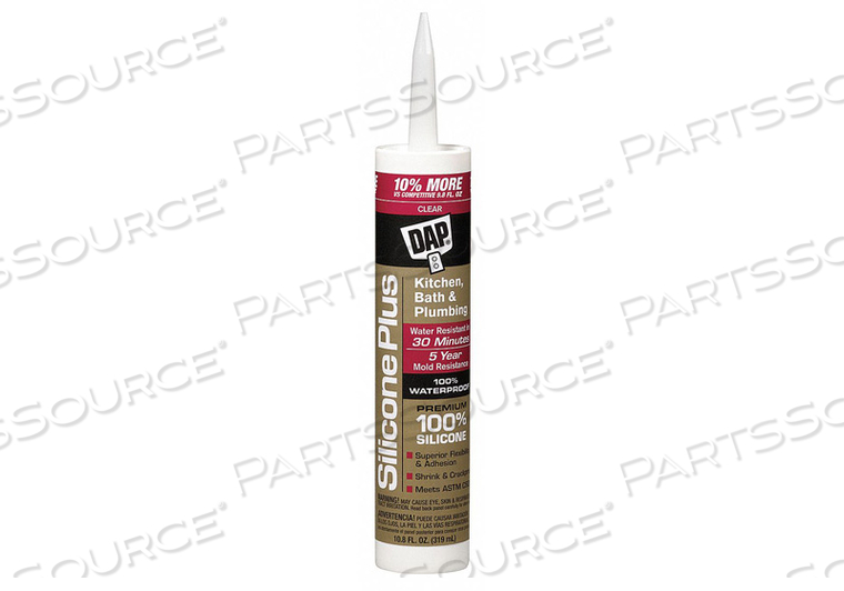 SEALANT 10.1 OZ CLEAR by DAP Products Inc. SEALANT 10.1 OZ CLEAR by DAP Products Inc.