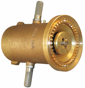 INDUSTRIAL FIRE HOSE NOZZLE 2-1/2 IN. by Moon American