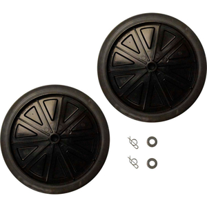 12" WHEEL KIT WITH HARDWARE, BLACK by Rubbermaid Medical Division 12" WHEEL KIT WITH HARDWARE, BLACK by Rubbermaid Medical Division