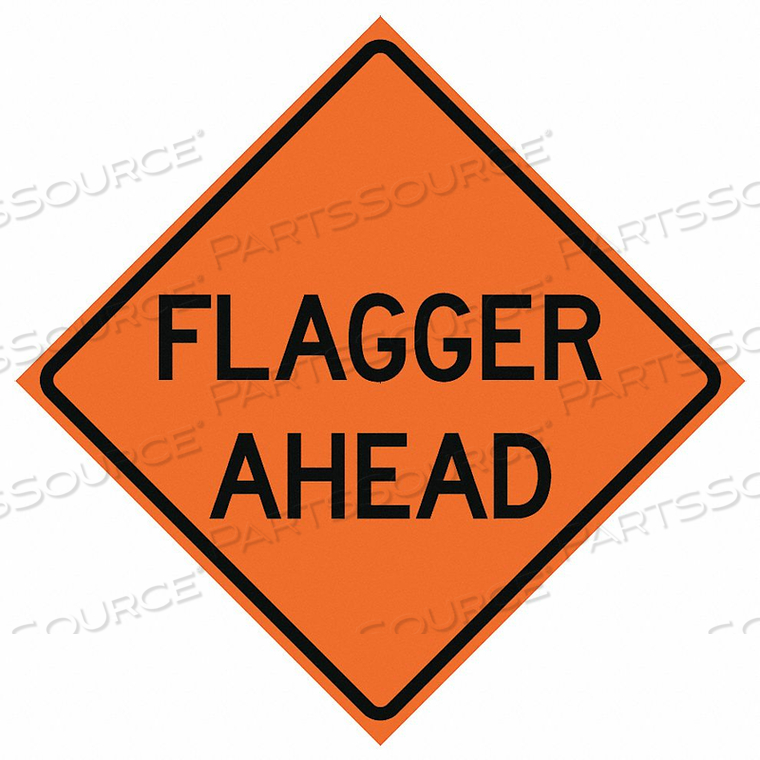 ROLL UP TRAFFIC SIGN 48 H 48 W VINYL by Eastern Metal Signs And Safety ROLL UP TRAFFIC SIGN 48 H 48 W VINYL by Eastern Metal Signs And Safety
