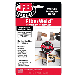 PIPE REPAIR KIT 2 W X 3 L BLACK by Fiberweld