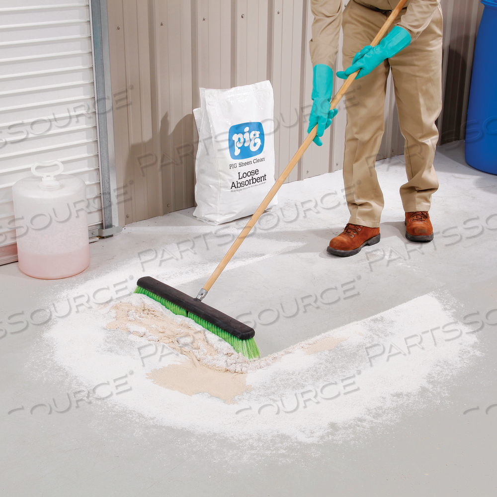 PIG SHEEN CLEAN LOOSE ABSORBENT by New Pig Corporation PIG SHEEN CLEAN LOOSE ABSORBENT by New Pig Corporation