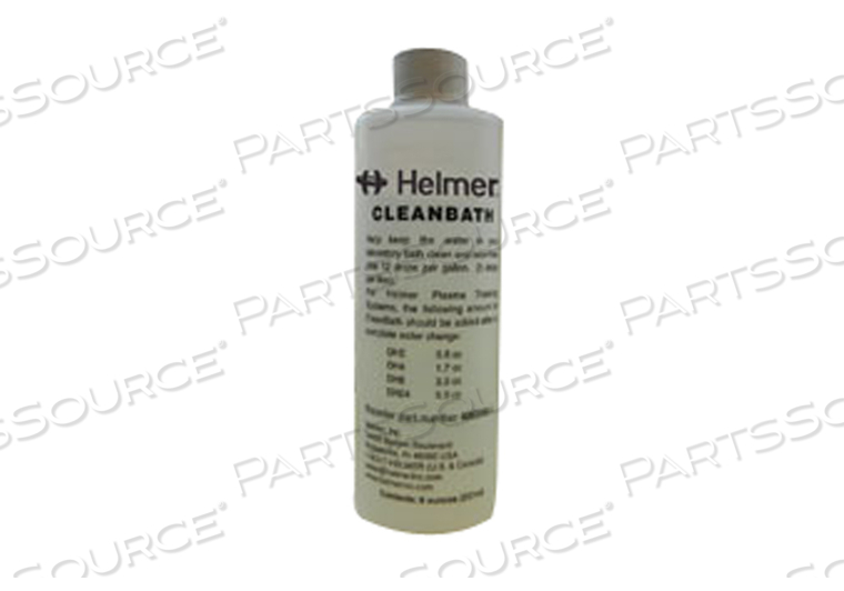 CLEANBATH BACTERIAL INHIBITOR 8 OZ BOTTLE by Helmer Inc