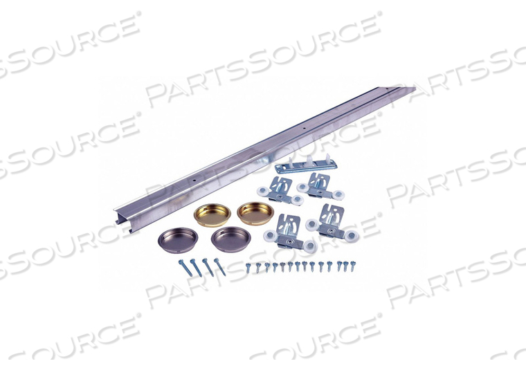 TRACK KIT SLIDING DOOR TYPE ALUM. SILVER by National Guard Products