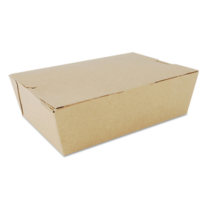 CHAMPPAK CARRYOUT BOXES, #3, 7.75 X 5.5 X 2.5, KRAFT, PAPER, 200/CARTON by SCT CHAMPPAK CARRYOUT BOXES, #3, 7.75 X 5.5 X 2.5, KRAFT, PAPER, 200/CARTON by SCT