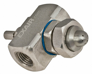 ATOMIZING SPRAY NOZZLE 0.8 TO 15 GPH by Exair Corporation