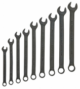 Insulated: No 54DG07-1 Each SAE Number of Pieces: 17 Satin Finish Westward Open End Wrench Set Metric 
