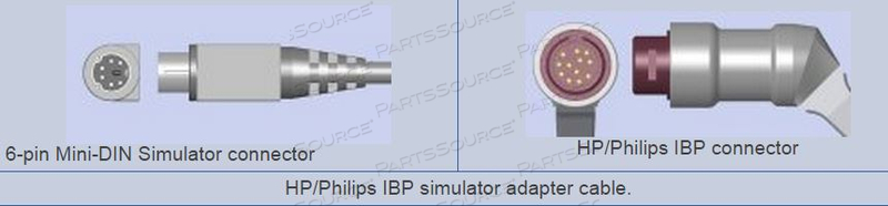 0.3M HP/IBP CONNECTOR ECG ADAPTER CABLE 