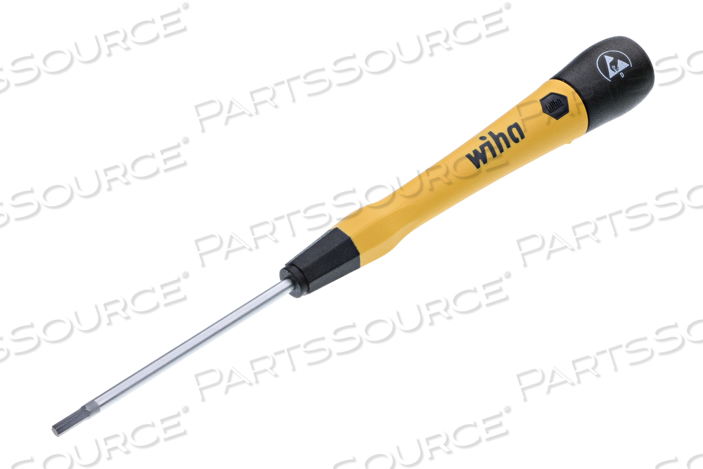 ESD SAFE PICOFINISH PRECISION SCREWDRIVER - 3/32" X 50MM by Wiha Tools