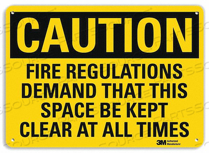 CAUTION SIGN 14 W 10 H 0.040 THICKNESS by Lyle Signs Inc. CAUTION SIGN 14 W 10 H 0.040 THICKNESS by Lyle Signs Inc.