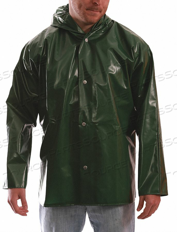 D8968 RAIN JACKET UNRATED GREEN M by Tingley Rubber D8968 RAIN JACKET UNRATED GREEN M by Tingley Rubber