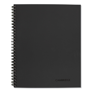 WIREBOUND GUIDED QUICKNOTES NOTEBOOK, 1 SUBJECT, LIST-MANAGEMENT FORMAT, DARK GRAY COVER, 11 X 8.5, 80 SHEETS by Cambridge WIREBOUND GUIDED QUICKNOTES NOTEBOOK, 1 SUBJECT, LIST-MANAGEMENT FORMAT, DARK GRAY COVER, 11 X 8.5, 80 SHEETS by Cambridge