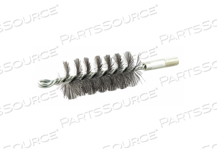 NORTON DOUBLE SPIRAL BRUSH, SPIRAL TUBE BRUSH, 1/2 IN BRUSH LG, 1 3/4 IN BRUSH DIA. by Norton | Saint-Gobain Abrasives