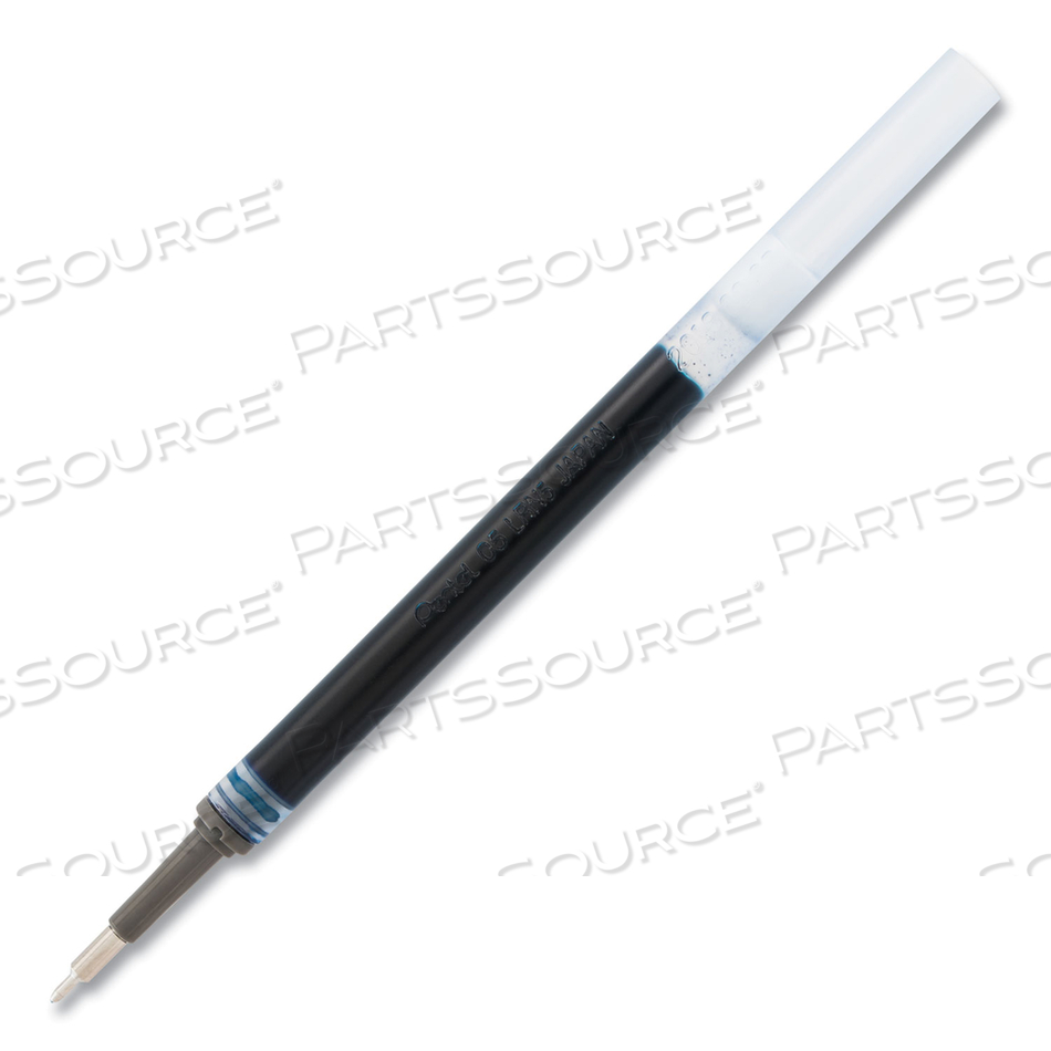 REFILL FOR PENTEL ENERGEL RETRACTABLE LIQUID GEL PENS, FINE NEEDLE TIP, BLUE INK by Pentel of America