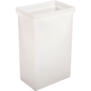 INGREDIENT BIN, POLYETHYLENE, 14-5/8"L X 9-1/4"W X 23-1/4"H, WHITE by Winholt