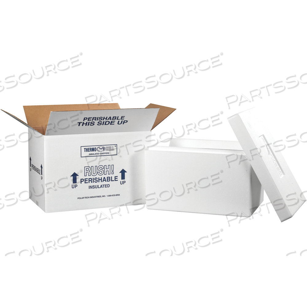 INSULATED SHIPPING KITS, 17" X 10" X 10 1/2", WHITE, 1/CASE by BOX Partners (Box Acquisitions, LLC)