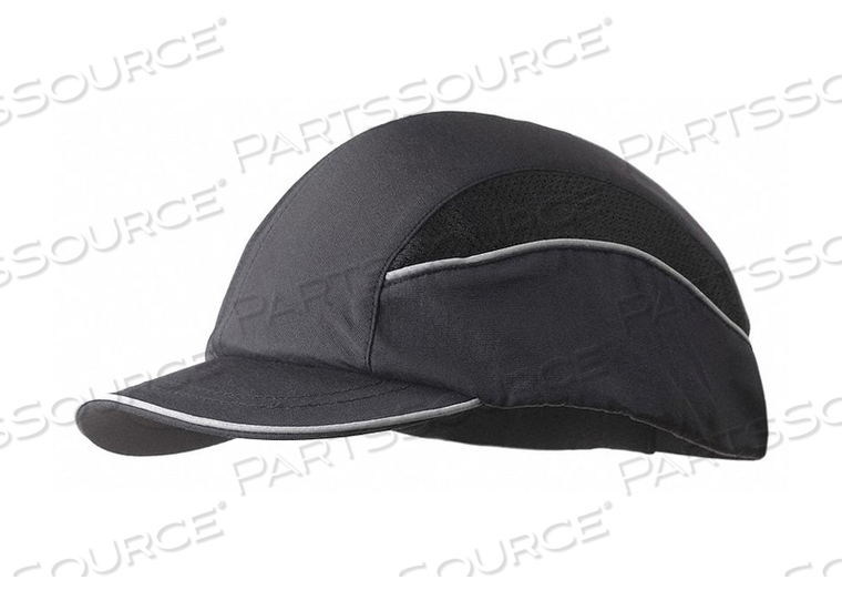 G7578 BUMP CAP BASEBALL HOOK-AND-LOOP BLACK by Surflex G7578 BUMP CAP BASEBALL HOOK-AND-LOOP BLACK by Surflex