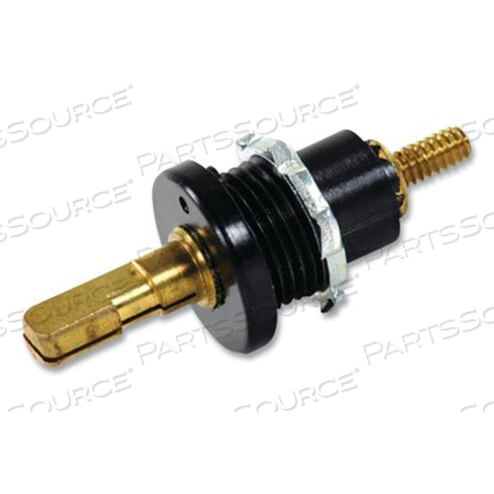 CABLE CONNECTOR, 4 TO 8 AWG, RECEPTACLE, RED, PANEL MOUNTING by Crouse Hinds