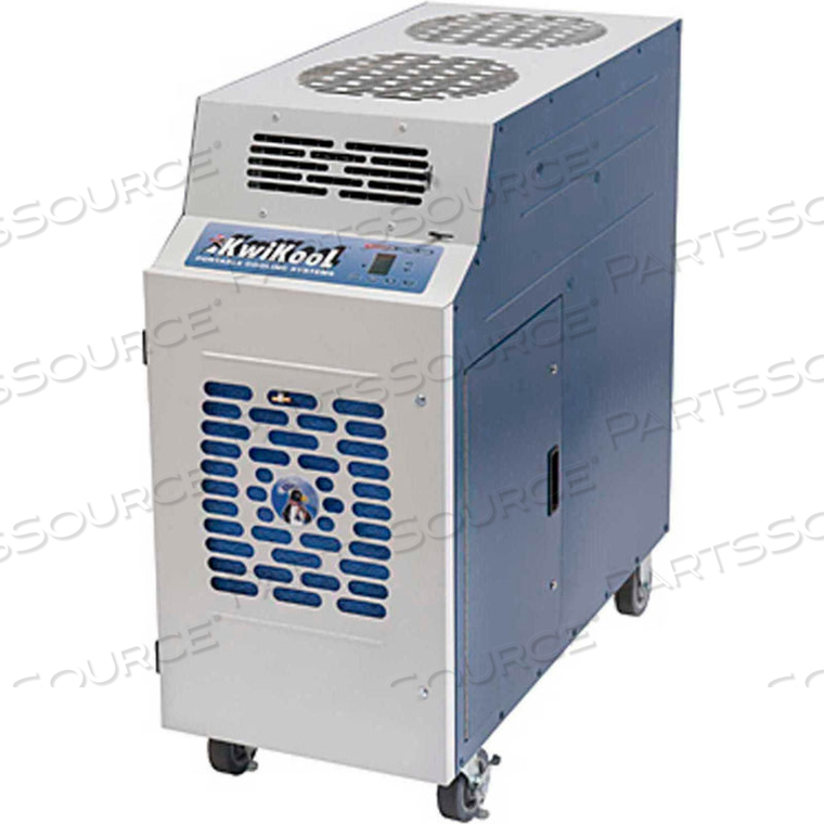PORTABLE AIR CONDITIONER W/HEAT PUMP 1.1 TON 13850 BTU COOL, 17010 BTU HEAT by Kwikool PORTABLE AIR CONDITIONER W/HEAT PUMP 1.1 TON 13850 BTU COOL, 17010 BTU HEAT by Kwikool