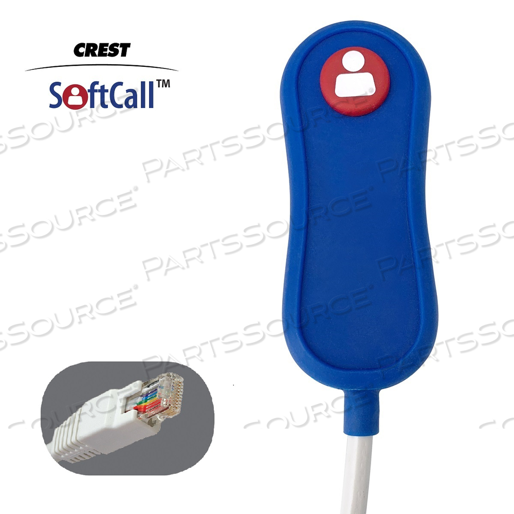 SOFTCALL CALL CORD FOR WEST-CALL, NURSE by Crest Healthcare SOFTCALL CALL CORD FOR WEST-CALL, NURSE by Crest Healthcare