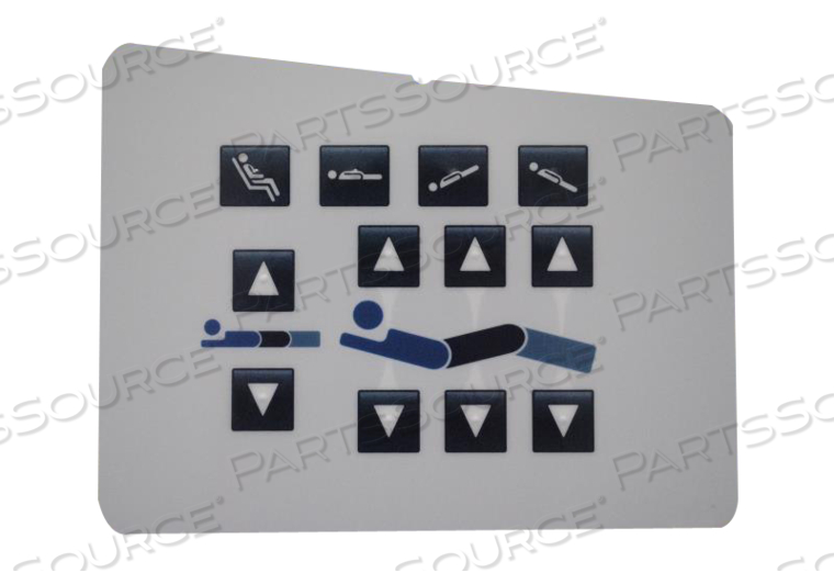 CONTROL PANEL, RIGHT HEAD, SIDERAIL, FOR USE WITH: FOR MODEL FL27 (2131/2141) INTOUCH™ CRITICAL CARE BED by Stryker Medical CONTROL PANEL, RIGHT HEAD, SIDERAIL, FOR USE WITH: FOR MODEL FL27 (2131/2141) INTOUCH™ CRITICAL CARE BED by Stryker Medical