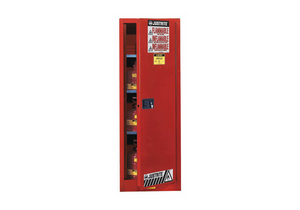 FLAMMABLE CABINET 36 GAL. RED by Justrite