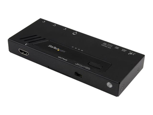 4-PORT HDMI AUTOMATIC VIDEO SWITCH - 4K WITH FAST SWITCHING - VIDEO/AUDIO SWITCH - 4 X HDMI - DESKTOP by StarTech.com Ltd.