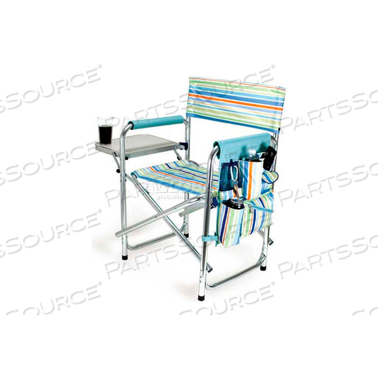 SPORTS CHAIR - ST. TROPEZ, 19"W X 4.25"D X 33.25"H, ST. TROPEZ 