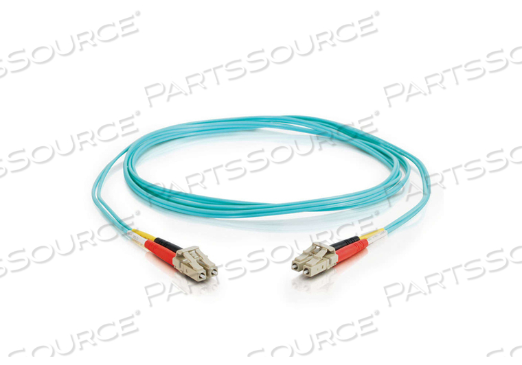 2M LC-LC 10G OM3 DPX MM FIBER-AQUA 